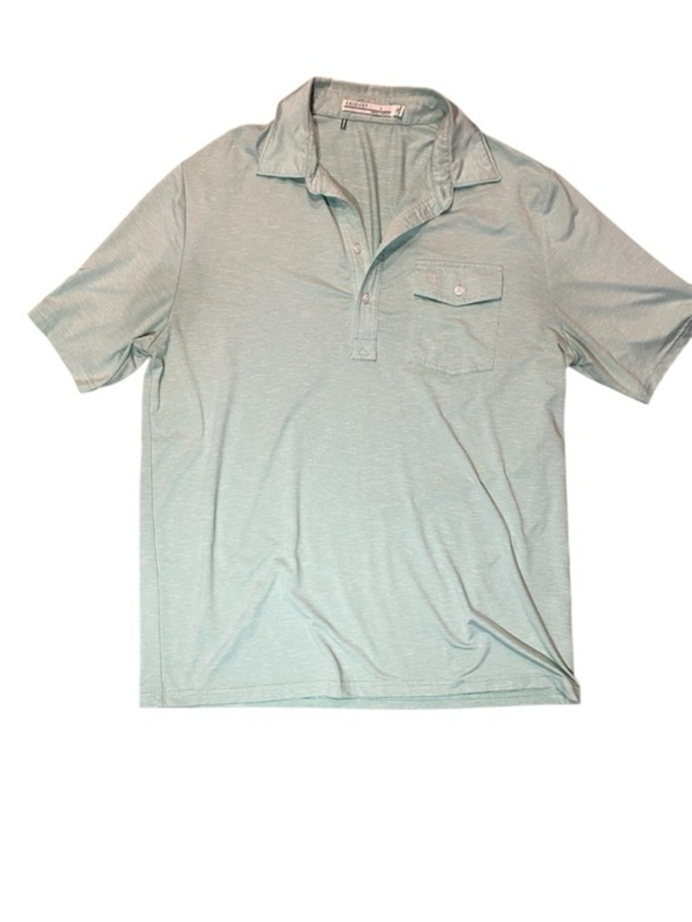 Criquet Mint Green Polo with Chest Pocket